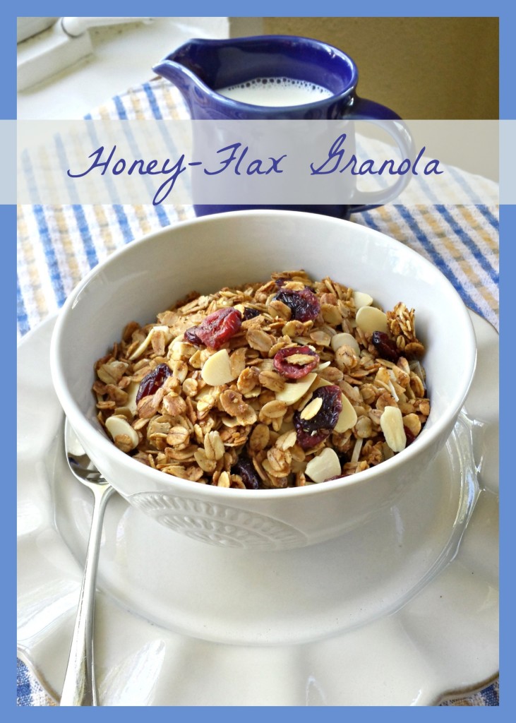 Honey-Flax Granola